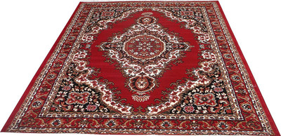 

Naz Carpet Red Polypropylene Carpet(150 cm X 200 cm)
