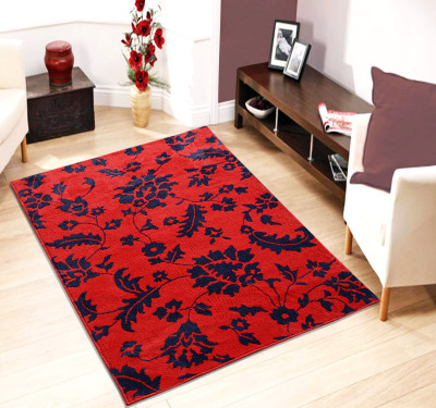

Saral Home Red Polyester Carpet(120 cm X 180 cm)