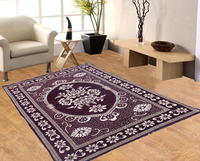 

iTrend India Purple Velvet Carpet(137 cm X 213 cm)