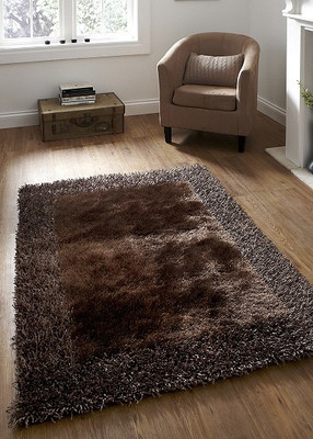 

Presto Brown Polyester Carpet(150 cm X 210 cm)