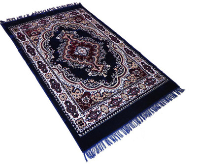 

India Furnish Blue Viscose Carpet(122 cm X 183 cm)