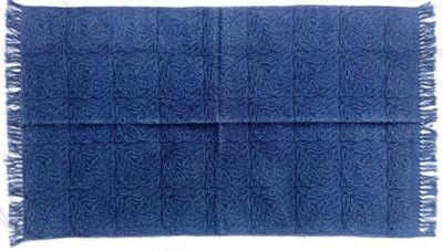 

Poonam Arts Blue Cotton Area Rug(90 cm X 150 cm)