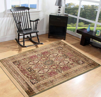 Presto Green Silk Carpet(150 cm X 210 cm)