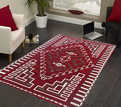

iTrend India Maroon Velvet Carpet(137 cm X 213 cm)