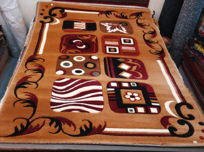 33% OFF on I.C Multicolor Wool Carpet(152 cm X 213 cm)