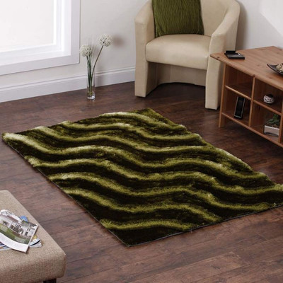 

Presto Green Polyester Carpet(180 cm X 270 cm)