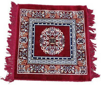 

MR DHINGRA Multicolor Cotton Polyester Blend Carpet(65 cm X 65 cm)