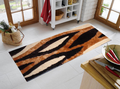 

Presto Brown Polyester Carpet(55 cm X 138 cm)