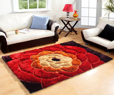 

Hand Tex Multicolor Polyester Carpet(120 cm X 180 cm)