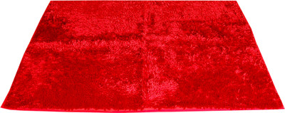 

RITIKA CARPET Red Polyester Carpet(90 cm X 150 cm)