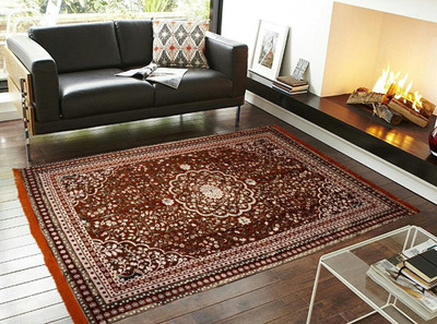 

ABhomedecor Multicolor Chenille Carpet(182 cm X 274 cm)