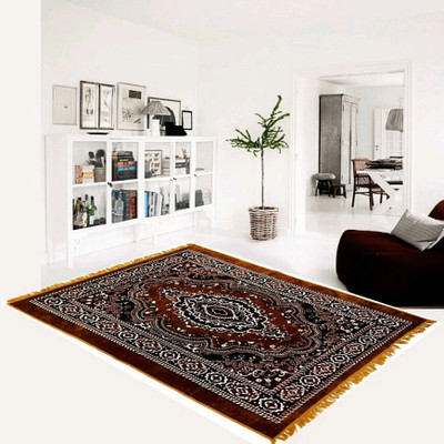 

Ridhi Sidhi Collection Gold Velvet Carpet(154 cm X 214 cm)