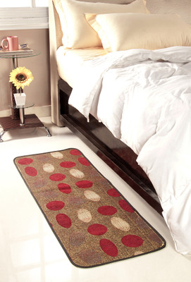 

MY HOUSE Multicolor Polyester Runner(45 cm X 125 cm)