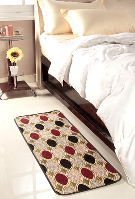 

MY HOUSE Multicolor Polyester Runner(45 cm X 125 cm)