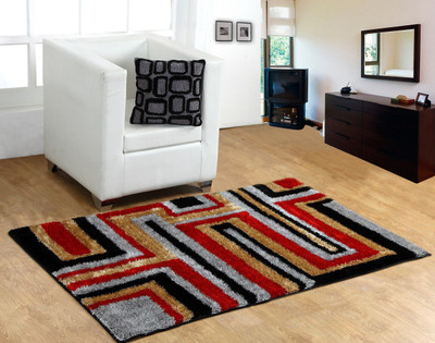 

Hand Tex Multicolor Polyester Carpet(120 cm X 180 cm)