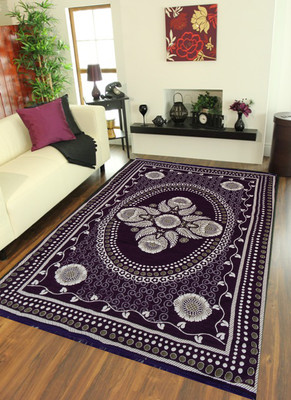 

Presto Purple Polyester Carpet(135 cm X 210 cm)