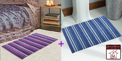 

Saral Home Purple Cotton Dhurrie(50 cm X 70 cm)