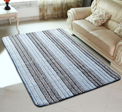

Saral Home Light Blue Polyester Carpet(120 cm X 180 cm)