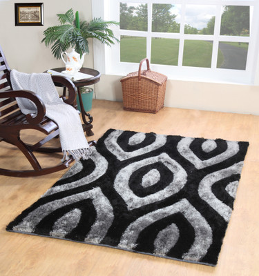 

MY HOUSE Multicolor Polyester Carpet(120 cm X 180 cm)