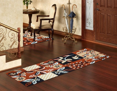 

FabLooms Multicolor Polypropylene Carpet(60 cm X 170 cm)