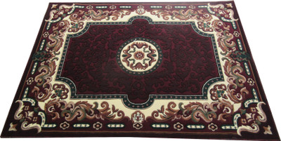 Farhan Carpet Brown Polypropylene Carpet(150 cm X 210 cm)