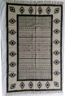 

Poonam Arts Multicolor Cotton Carpet(120 cm X 180 cm)