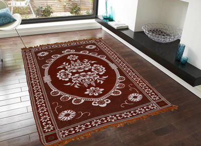 

Presto Orange Cotton Carpet(121 cm X 183 cm)
