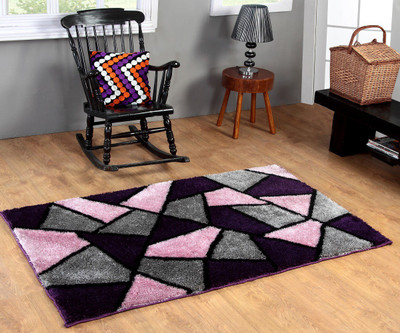 

Hand Tex Purple Polyester Carpet(90 cm X 150 cm)