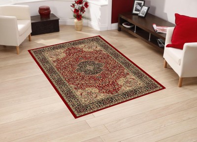 

Presto Red Polypropylene Carpet(90 cm X 150 cm)