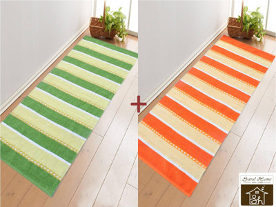 

Saral Home Green Cotton Runner(70 cm X 180 cm)