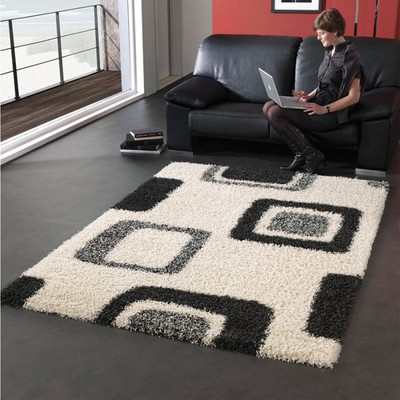 

Presto White Polyester Carpet(180 cm X 270 cm)