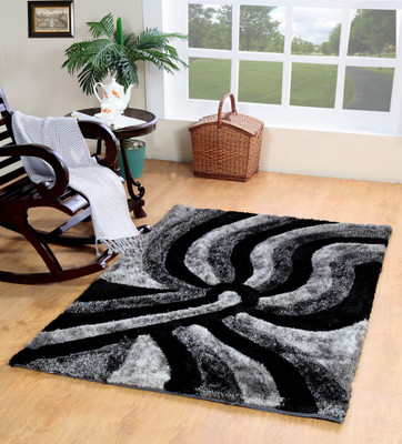 

MY HOUSE Multicolor Polyester Carpet(120 cm X 180 cm)