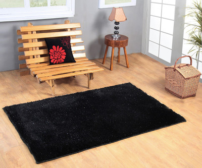 

Hand Tex Black Polyester Carpet(120 cm X 180 cm)