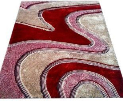 

Presto Red Polyester Carpet(90 cm X 150 cm)