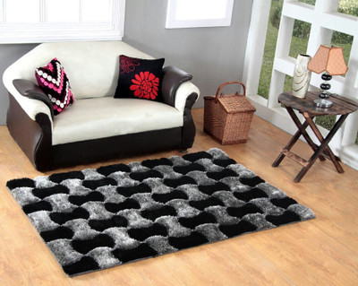 

Skytex Multicolor Cotton Polyester Blend Carpet(90 cm X 150 cm)