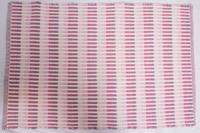 

Band Box Pink Cotton Area Rug(76 cm X 50 cm)