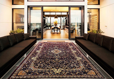 

Superb Furnishings Maroon Cotton Polyester Blend Carpet(203 cm X 365 cm)
