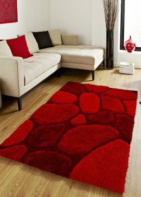 

Presto Red Polyester Carpet(180 cm X 270 cm)