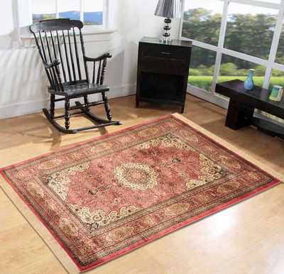 

Presto Maroon Silk Carpet(90 cm X 150 cm)