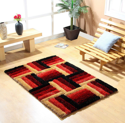 

Excel Bazaar Maroon Polyester Carpet(120 cm X 180 cm)