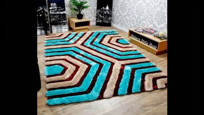 

Presto Blue Polyester Carpet(150 cm X 210 cm)