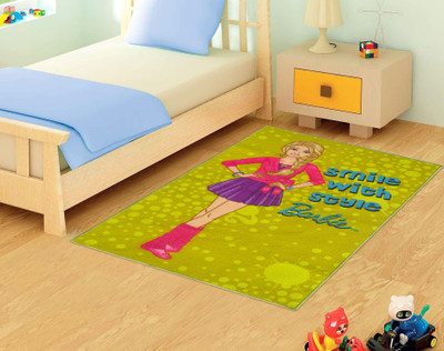 Status Green PVC Area Rug(91 cm X 152 cm)