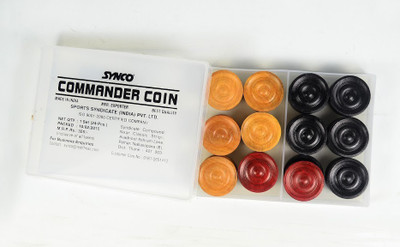 

Synco Commander Carrom Coin Board Game