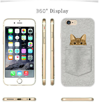Remax Back Cover for iPhone 6/6s(Grey, Silicon)