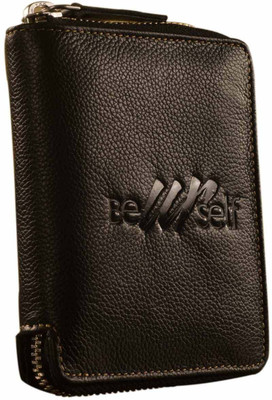 

eZeeBags Men Ethnic, Evening/Party, Travel, Casual, Trendy, Formal Black Genuine Leather Wallet(14 Card Slots)