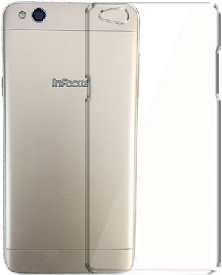 CASE CREATION Back Cover for InFocus M680 Crystal Clear Fully Totu Transparent Slim(Transparent, Silicon, Pack of: 1)