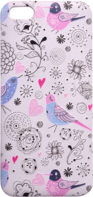 KolorFish Back Cover for Apple iPhone 5, 5S(White)