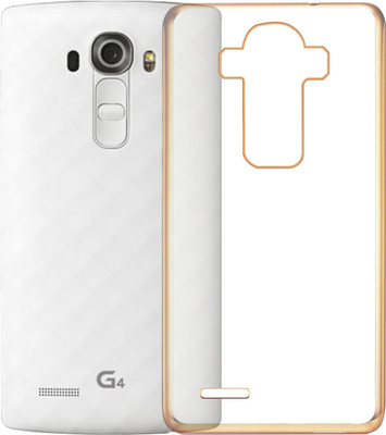 Case Creation Back Cover for LG G4 Stylus (LGH630D)(Golden Border Transparent, Silicon) Flipkart