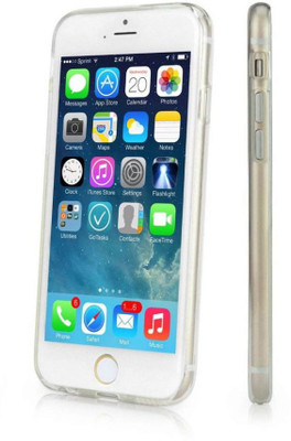 CASE CREATION Back Cover for Apple iPhone 6(Transparent, Silicon, Pack of: 1)