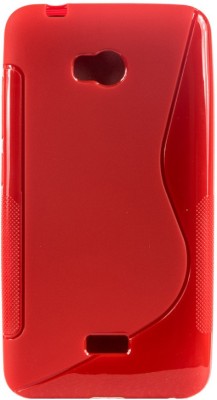 Mystry Box Back Cover for Micromax Bolt Q336(Red, Silicon, Pack of: 1)